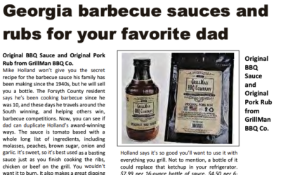 Grillman BBQ featured in Atlanta Journal Constitution