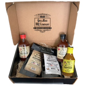 BBQ Gift Box | Competition BBQ Sauce & Rubs | GrillMan BBQ Company